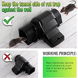 Dreyoo 2 Pack Rat Traps Kill Instantly Humane Outdoor Indoor view 5