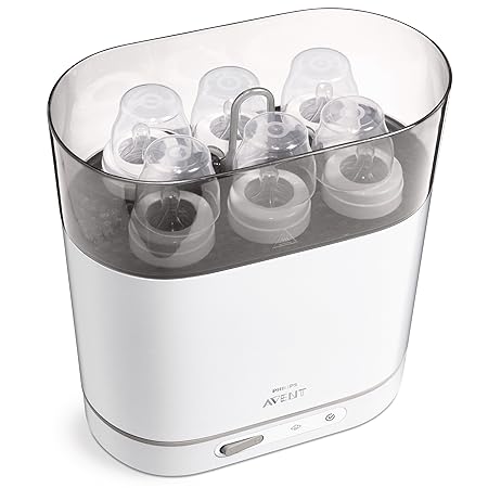 difference between avent 3 in 1 and 4 in 1 steriliser