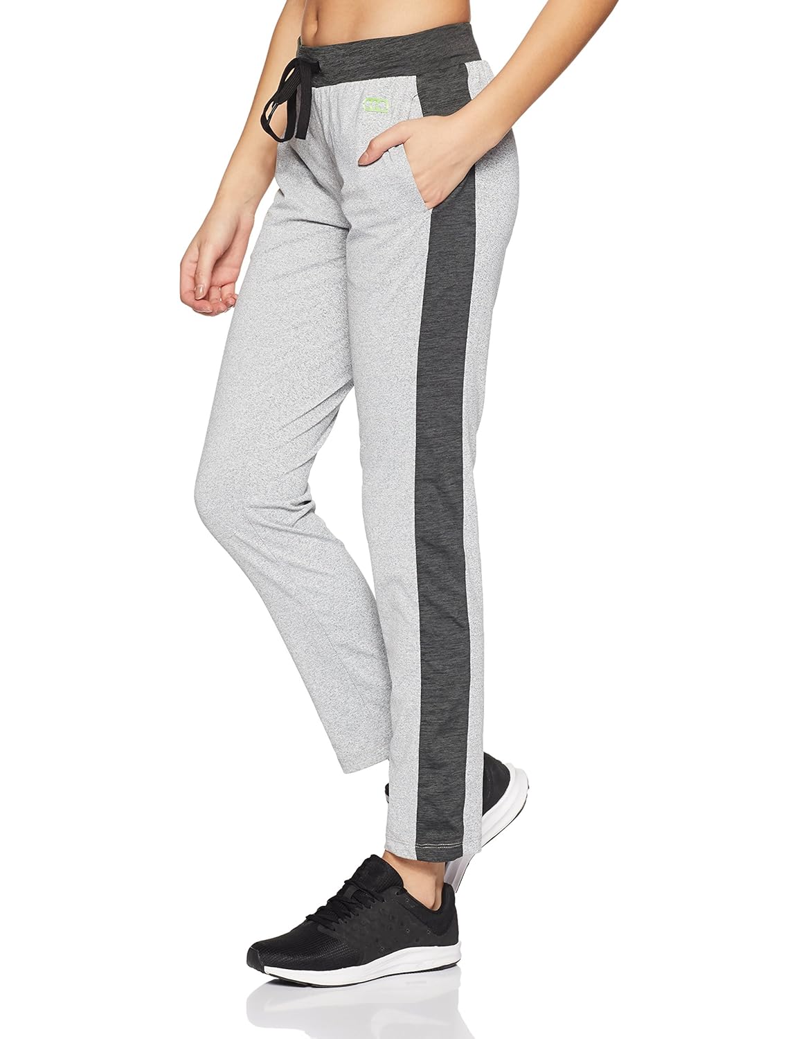 ajile by pantaloons women's cotton spandex track pant