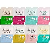 FACETORY K Beauty Face Mask Skin Care - EVERYDAY 8 COLLECTION Sheet Mask Set (24 pc) | Natural Premium Korean Face Mask For All Skin Types - No Sulfates No Parabens