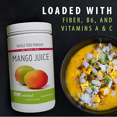 nubeleaf Mango Juice polvo, 1: Amazon.com: Grocery & Gourmet ...