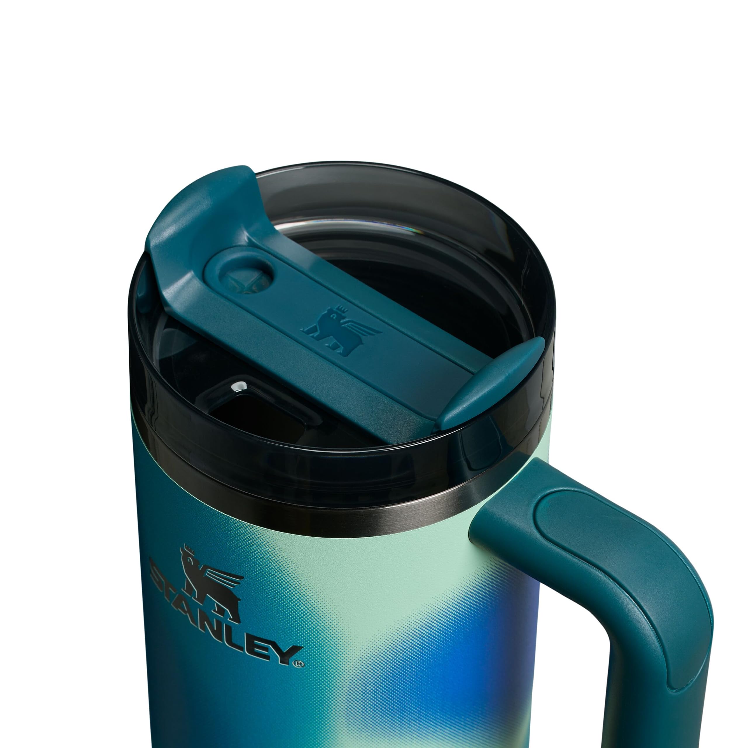 STANLEY 1913 Quencher H2.0 FlowState Tumbler 0.89L - Coastal Teal Motion 7