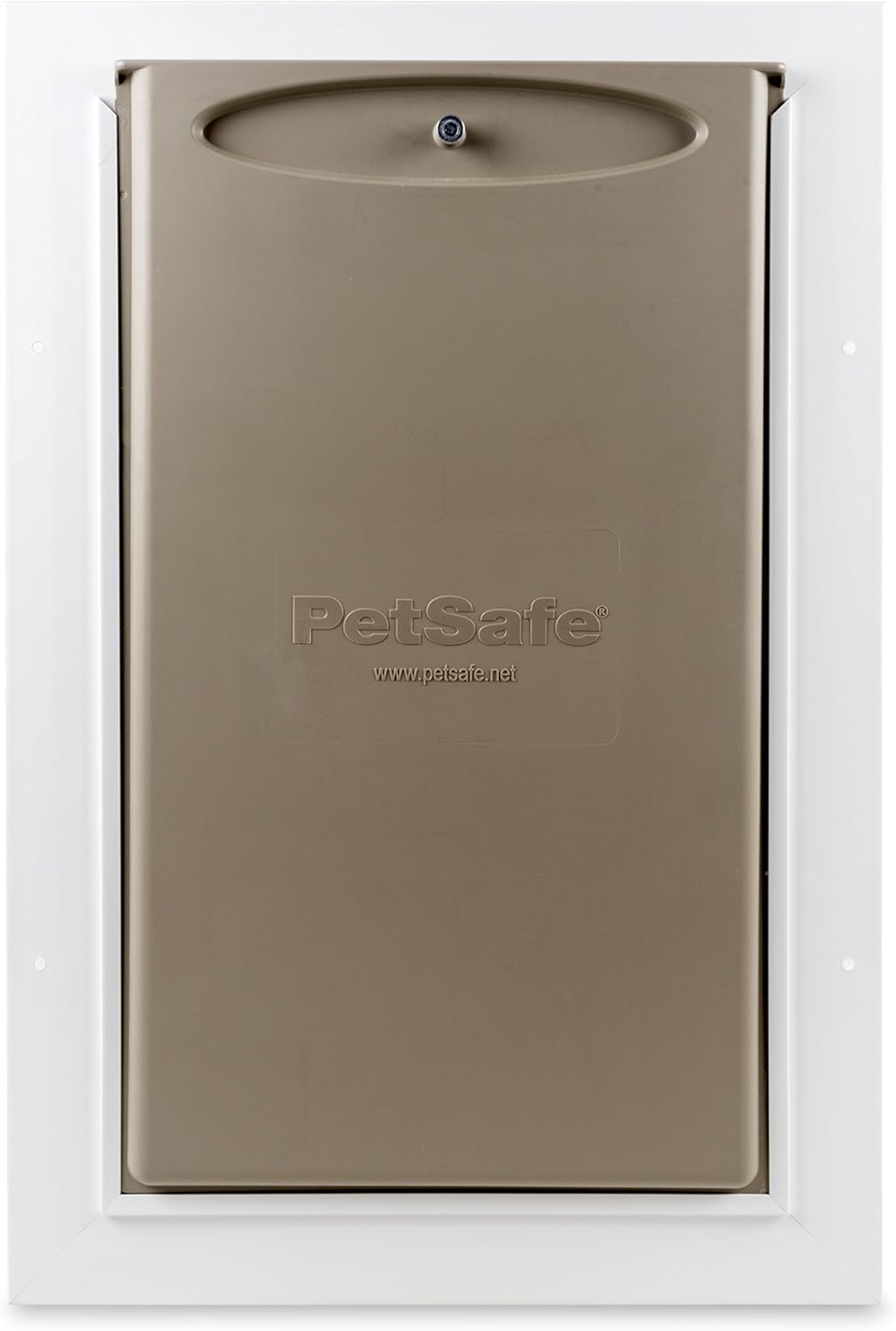 PetSafe Wall Entry Pet Door with Telescoping Tunnel, Large, for Pets Up to 100 Lb., White, Made in the USA : Pet Supplies