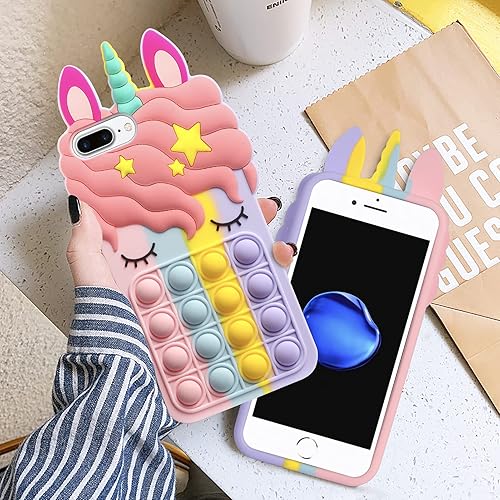 HoneyAKE Fidget Toys Phone Case for iPhone Plus Case iPhone