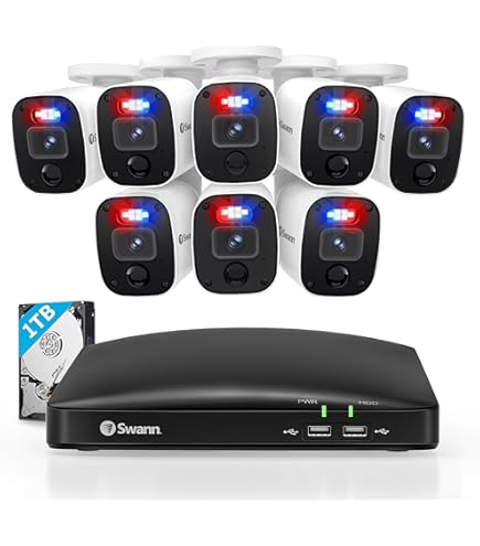 Amazon.com: Swann Home/Business Wired DVR, 1080p Full HD Security