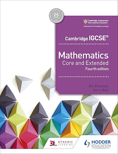 Download Cambridge IGCSE Mathematics Core and Extended 4th edition (English Edition) PDF