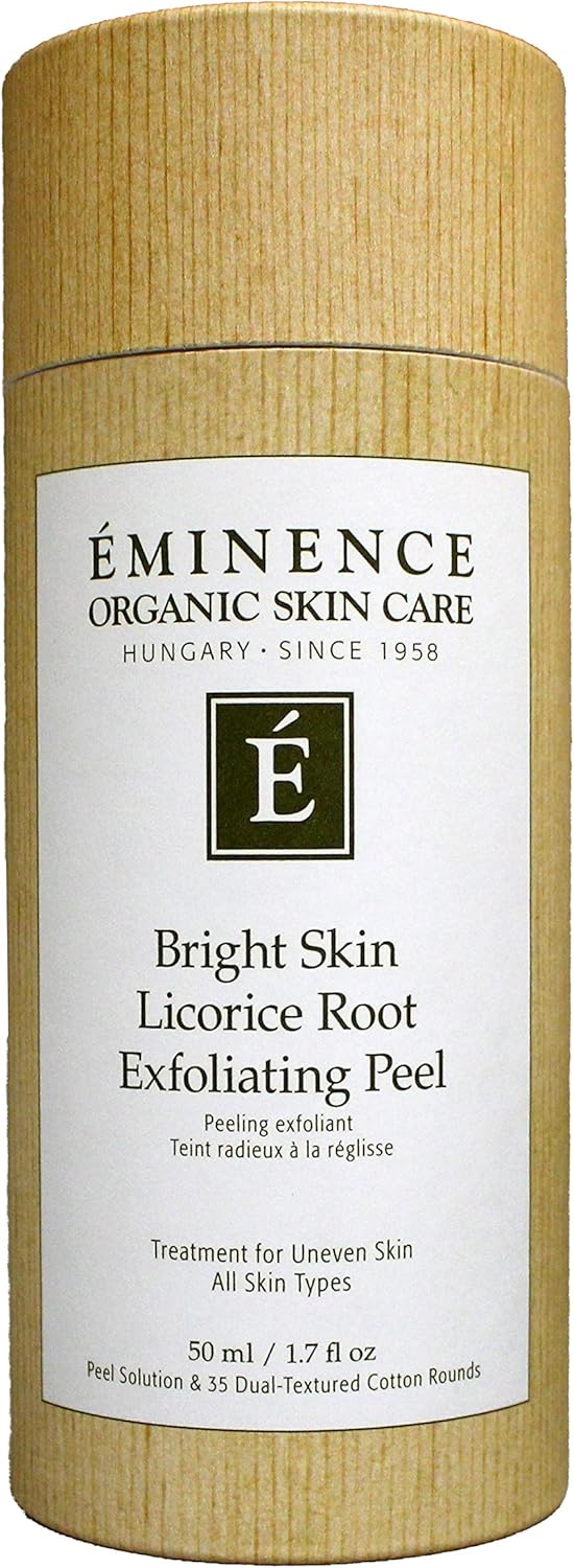 bright skin licorice root exfoliating peel
