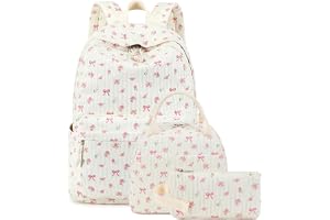 BTOOP School Backpacks for Teen Girls Bookbags Lightweight Kids Backpack School Bags Set with Lunch Box Pencil Case