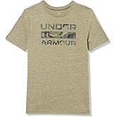 Under Armour Boys Short Sleeve Logo Graphic T-Shirt, Lightweight & Breathable, Relaxed Fit
