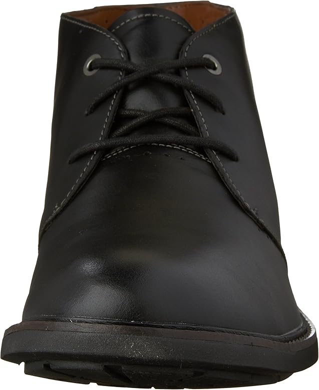 clarks unelott plain black