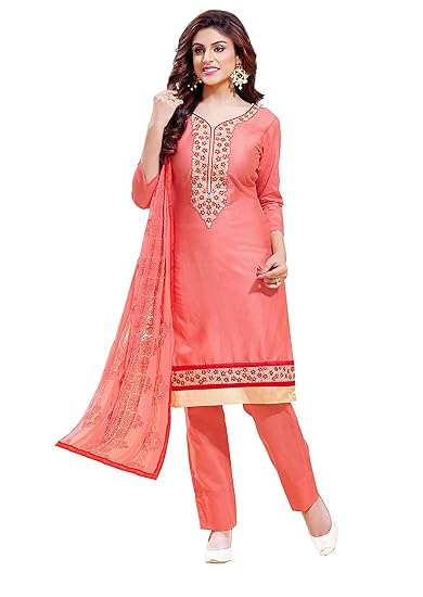 Oomph! Womens Cotton Dress Material