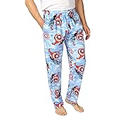 Marvel mens Pajama Pants, Lounge Bottoms With Drawstring, Ultra-soft & Comfortable
