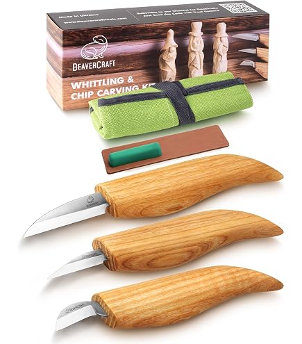 Kit Sculpture Sur Bois BeaverCraft - Copeaux Tilleul & Relief Vierge - Neuf