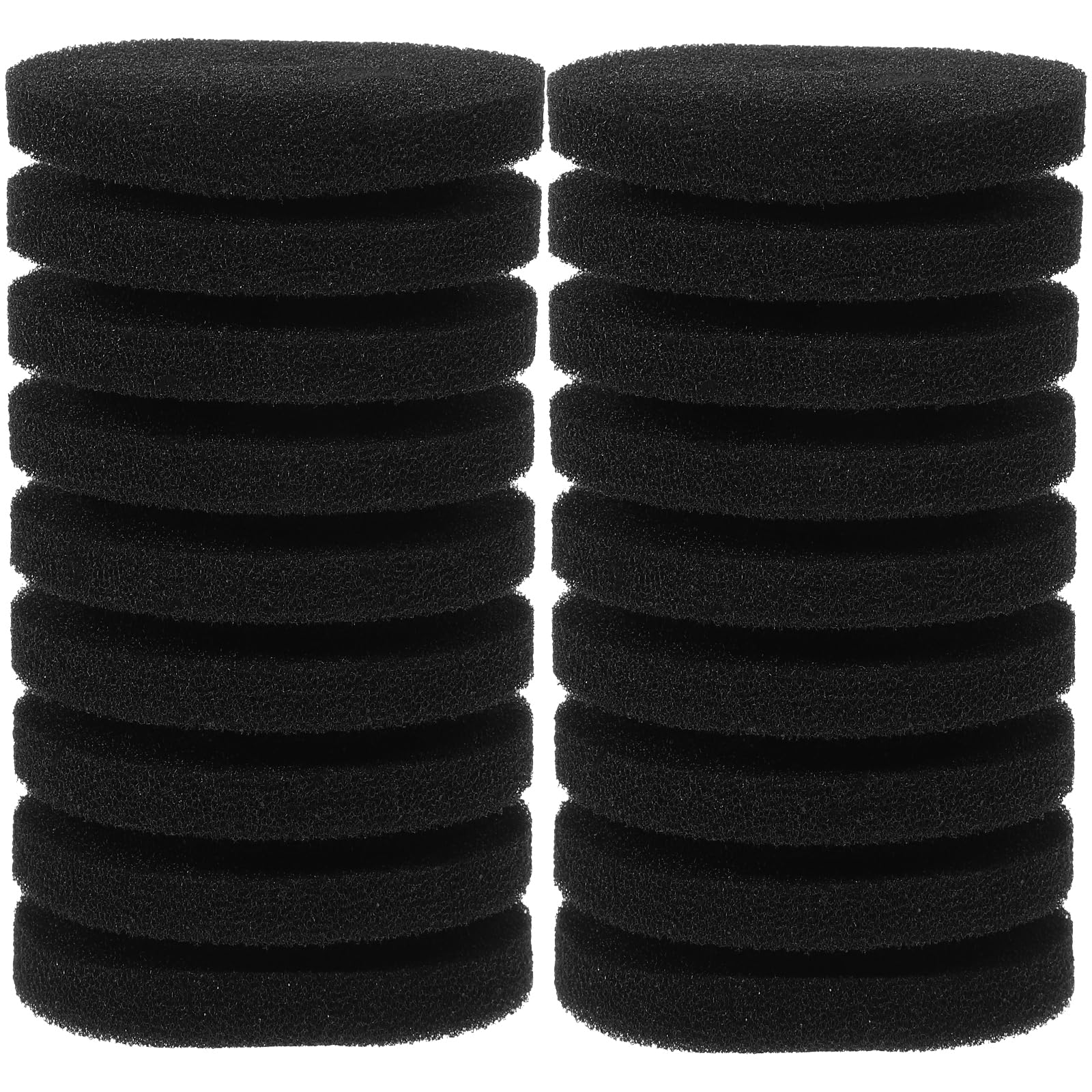 2pcs Aquarium Foam Filter Sponge Fish Tank Pre- Filter Sponge Biochemical Filter Sponge Foam Replacement Filters Sponge