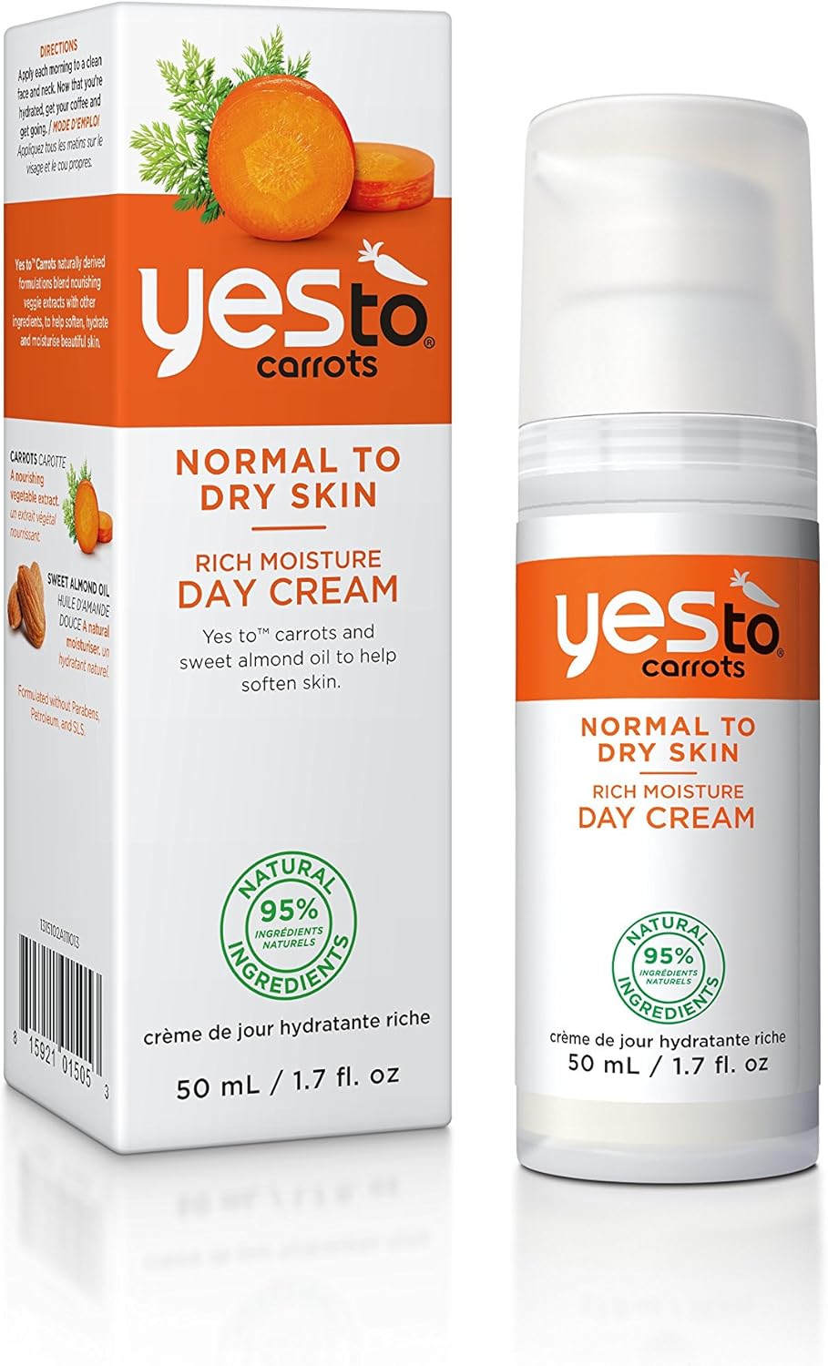 yes to carrots moisturizer