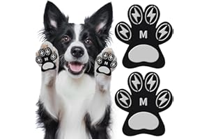 EPAWPA Dog Paw Protector Pads, Anti-Slip Paw Grip for Senior Dog on Hardwood Floors, Paw Pads for Hot Pavement, Stickers for Dogs Feet with Strong Traction (5 Sets, 20 Pcs) M