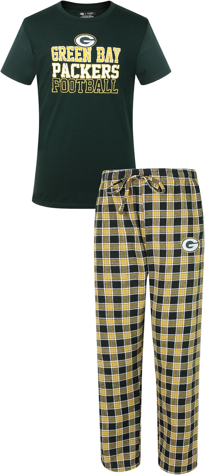 Concept Sports Green Bay Packers NFL Medalist Men's TShirt & Flannel