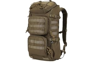 Mardingtop Tactical Backpacks Molle Hiking daypacks for Motorcycle Camping Hiking Military Traveling,25L Backpack