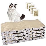 Cat Scratching Board 4 Pack Cat Scratching Pad with