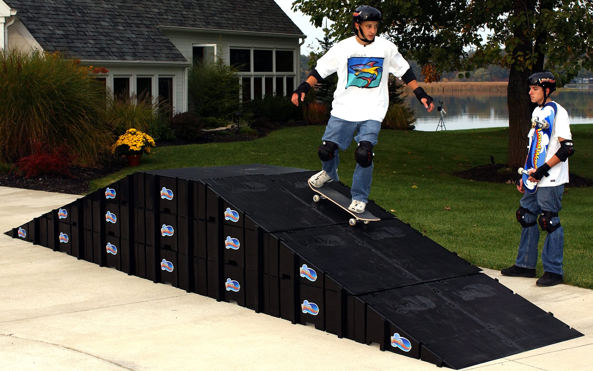 Mua Landwave Skateboard Ramp Park Starter Pack with 2 Ramps and 1 ...