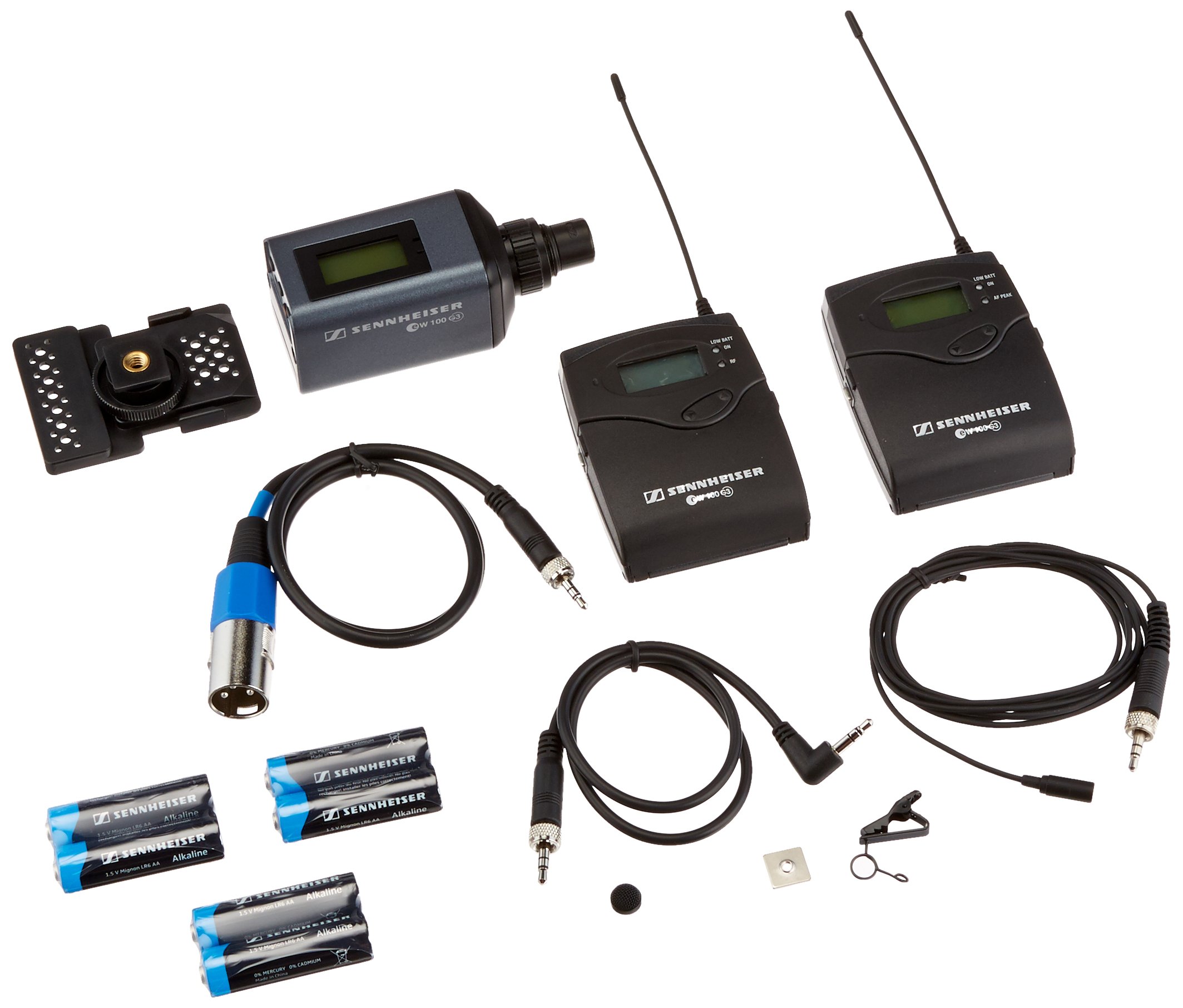Mua Sennheiser EW 100 ENG G3G omnidirectional clipon microphone kit system,Black trên Amazon
