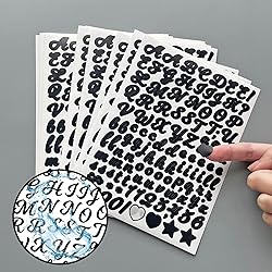 3540 Letter Stickers 30 Sheets Alphabet Stickers