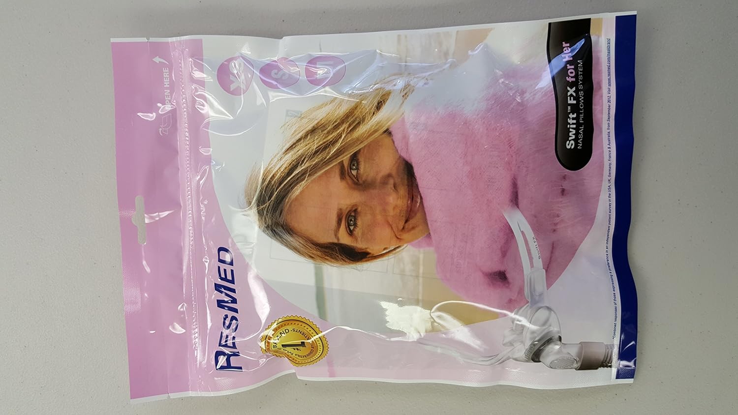 Resmed Swift Fx For Her Nasal Pillow Mask Complete System 61540