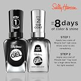 Sally Hansen Miracle Gel Blacky O 14.7ml Gel-Like Nail Polish No UV Light view 2
