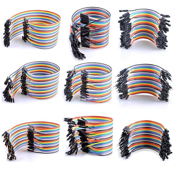 Breadboard Jumper Drähte Ribbon Kabel Kit von UCEC-Einschließen weiblich auf männlich & weiblich auf weiblich & männlich auf 
