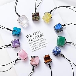 Runyangshi Citrine Natural Healing Crystal Pendant