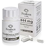 Fenben LAB Fenbendazol 444mg, Purity >99%, Certified Third-Party Laboratory Tested, Analysis Report Included, 30 Caps