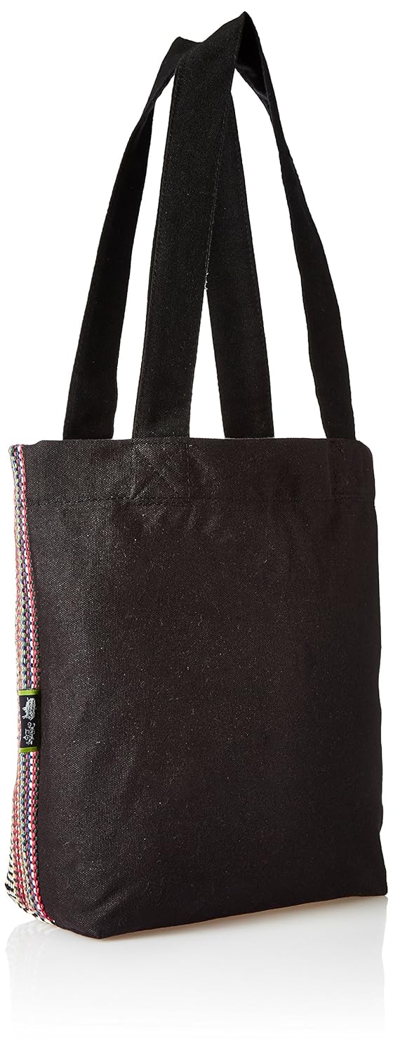 kanvas katha women's jacquard tote (kkjb005)