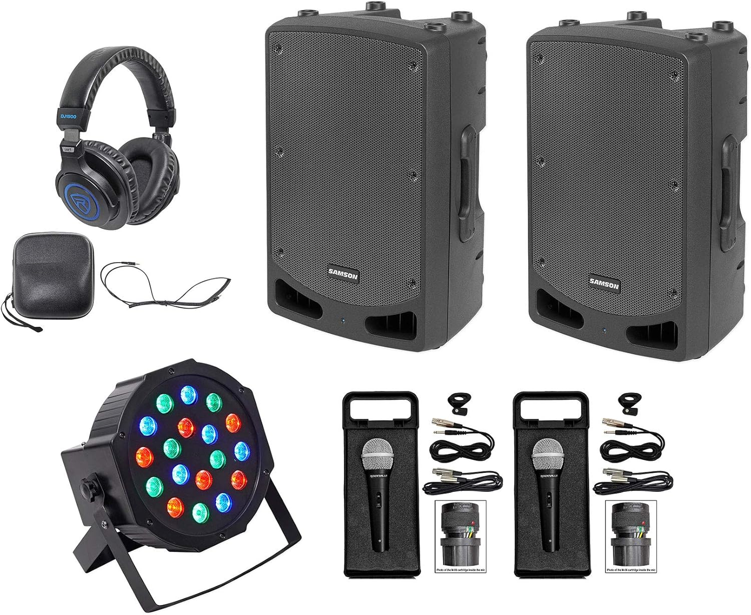 samson 12 powered speakers