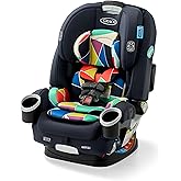 Graco 4Ever DLX 4-in-1 Car Seat, Infant to Toddler Car Seat, with 10 Years of Use, Rear-Facing, Forward-Facing, Highback and 