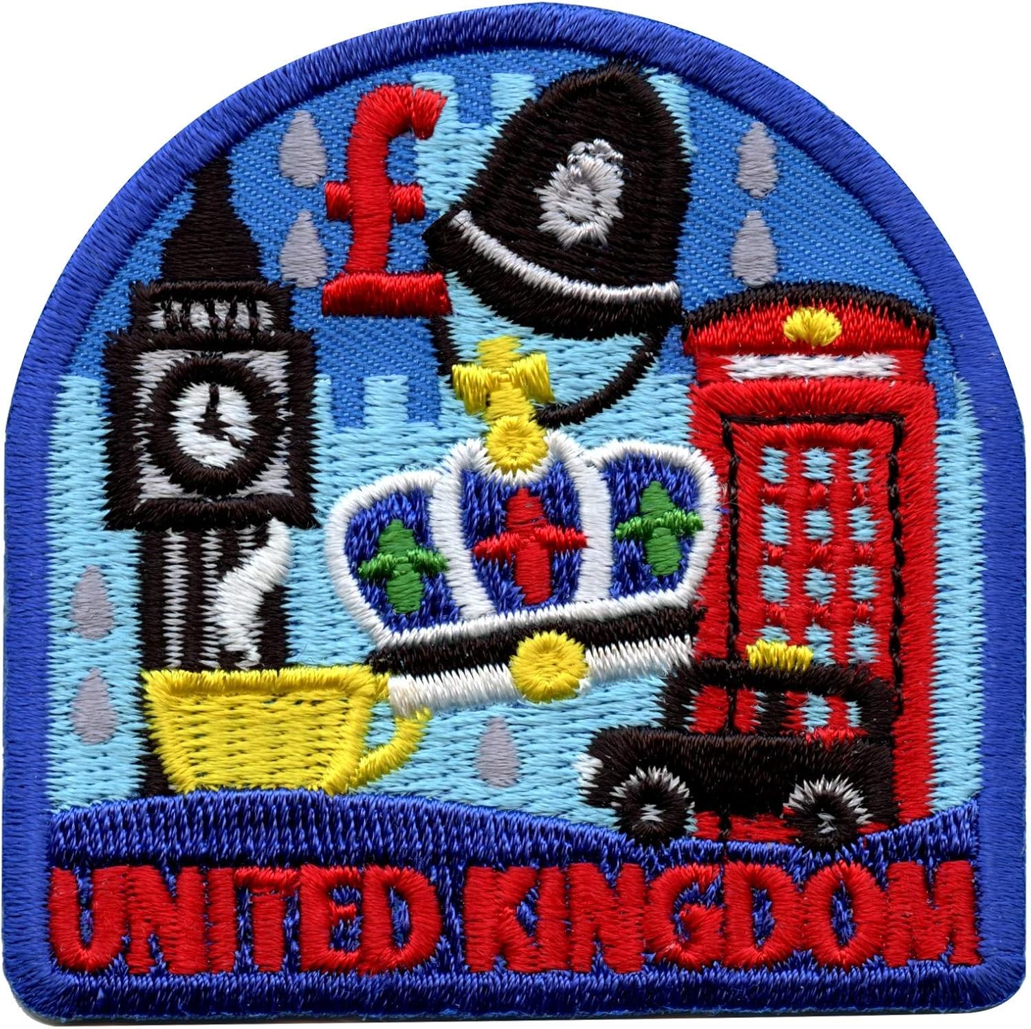 United Kingdom Travel Patch Europe Country Badge