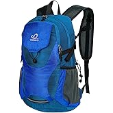 WATERFLY Lightweight Packable Hiking Backpack: 30L Foldable Travel Daypack Ultralight Camping Day Pack for Woman Man