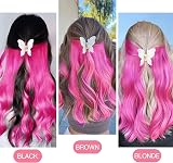 GOO GOO Tape in Hair Extensions 14in Pink 10pcs 25g Remy Human Hair view 7