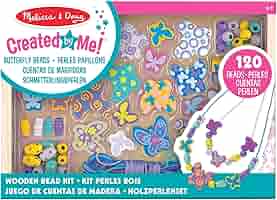melissa and doug butterfly bead set