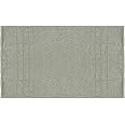 Mosobam Luxury Turkish Bath Mat 20X34 Seagrass Green 1000 GSM Bamboo Viscose & Aegean Turkish Combed Cotton