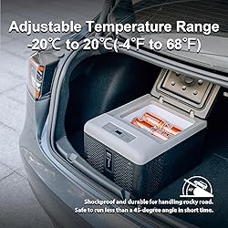Alpicool C9PT Portable Car Freezer Cooler, 12 Volt