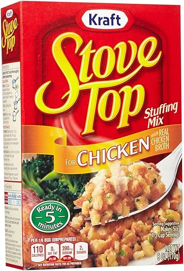 Kraft Stovetop Chicken Stuffing Mix 170g Amazon Fr Epicerie