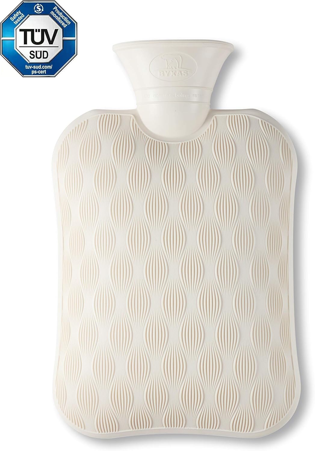 BYXAS Hot Water Bottle–PVC 1.8 L Hot Water Bottle Hot Water Bag with Hand-in Cover,Ease Aches Pain Relief Hot Therapy Hand Warmer Heated Pad: Health & Personal Care