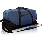 DALIX 25" Big Adventure Large Gym Sports Duffle Bag (Black Grey Navy Blue Red Camo)