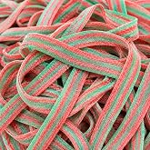 Gummy Sour Belts Candy 6.6 LB Bulk Bag, Approx. 375 Strawberry Apple Sour Candy Strips, Soft Chewy Vegan Gelatin Free Non-GMO Gummies for Parties, Candy Buffets, Events &amp; Sharing