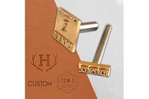 ORYG Personalized Leather Stamp, Customizable Brand Embossing - The Ideal Gift for Leather Enthusiasts
