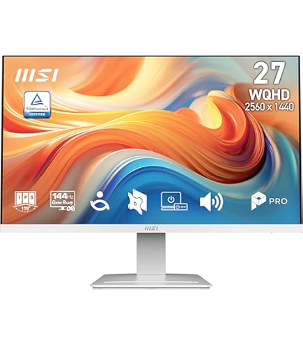 MSI PRO MP273QW E2 AMZ 27-inch IPS 2560 x 1440 (QHD) Computer