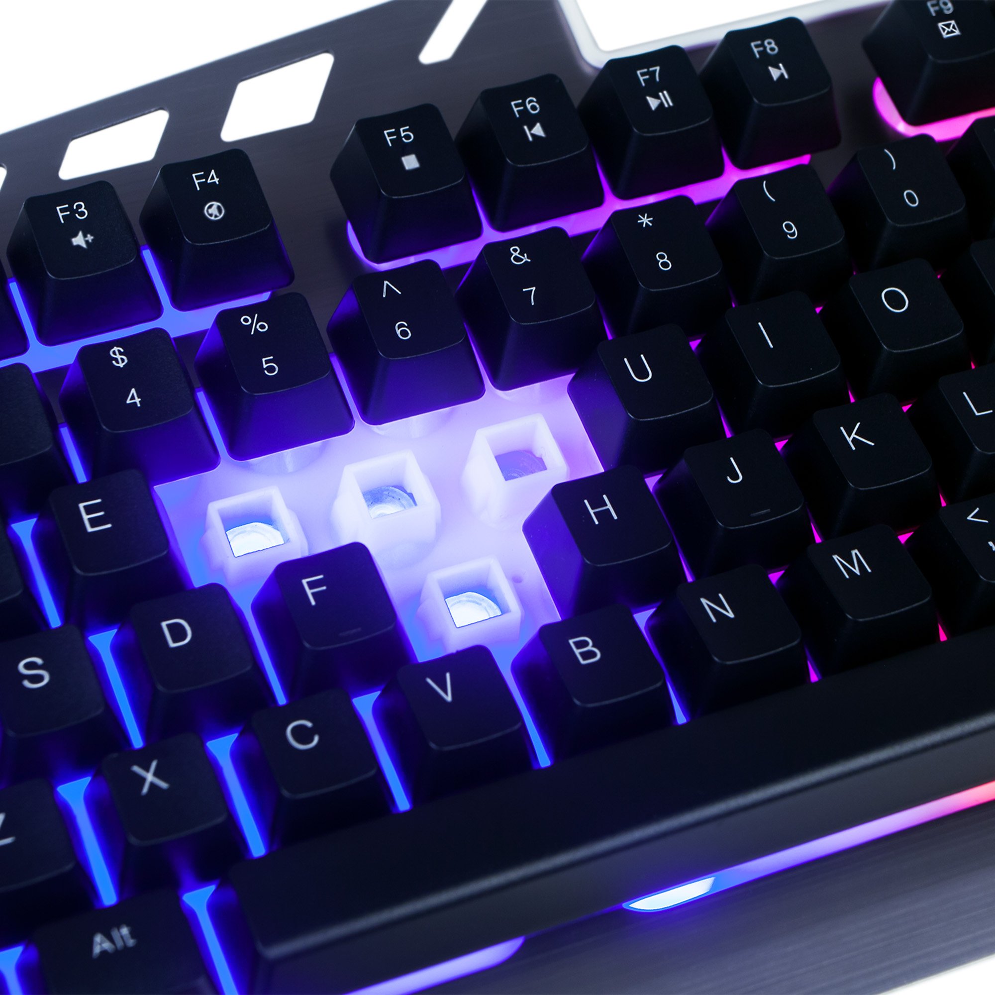 FLAGPOWER Backlit LED Wired Gaming Keyboard / Mechanical Feeling