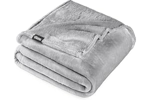Bare Home Fleece Blanket - King Size - Ultra-Soft Lightweight for Bed, Sofa, and Couch - Luxury Microplush - Cozy Warm Blanke