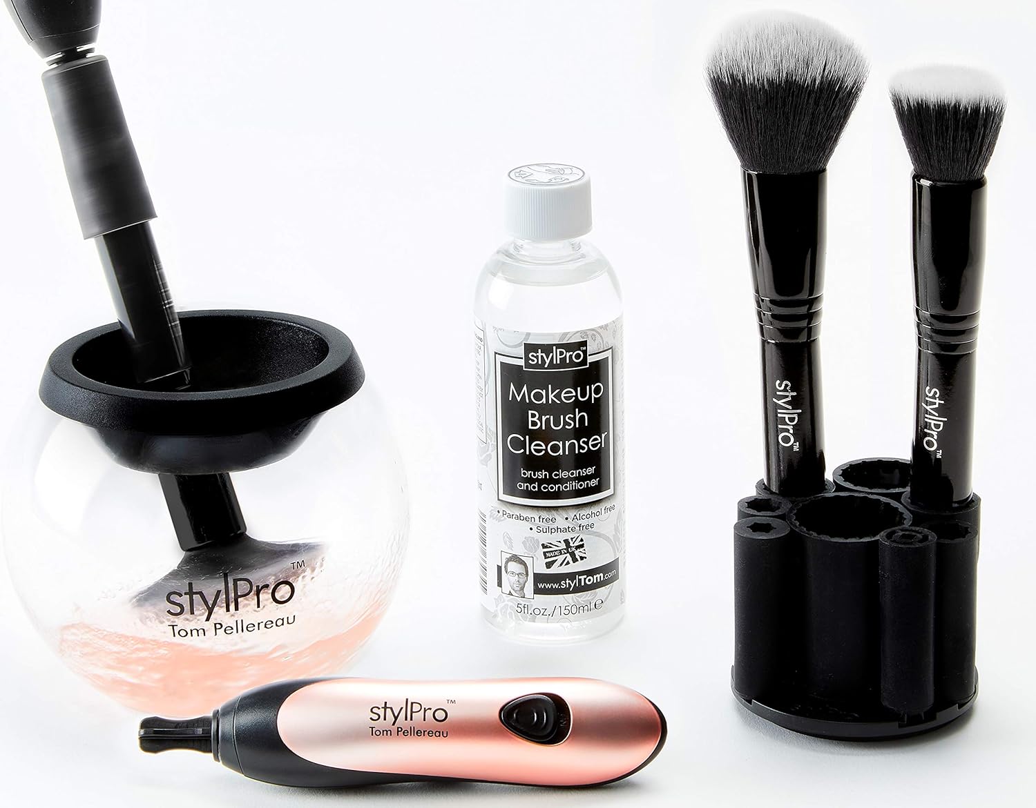 StylPro Makeup Brush Cleaner and Dryer Blush Gift Set Amazon.co.uk Beauty