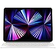 Apple USB-C Magic Keyboard for 11-inch iPad Pro 3rd Gen & iPad Air 4th Gen - White (Renewed)